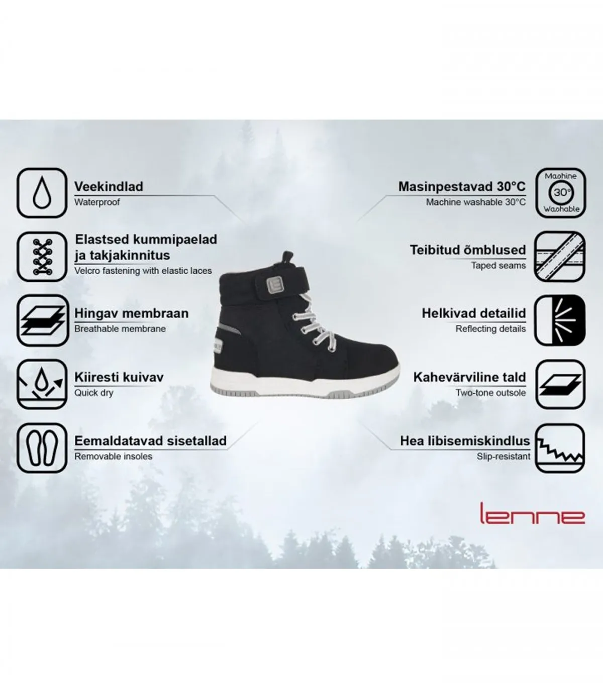 Flight Kinder Frühling-Herbst-Stiefel Billie 22121 D*042
