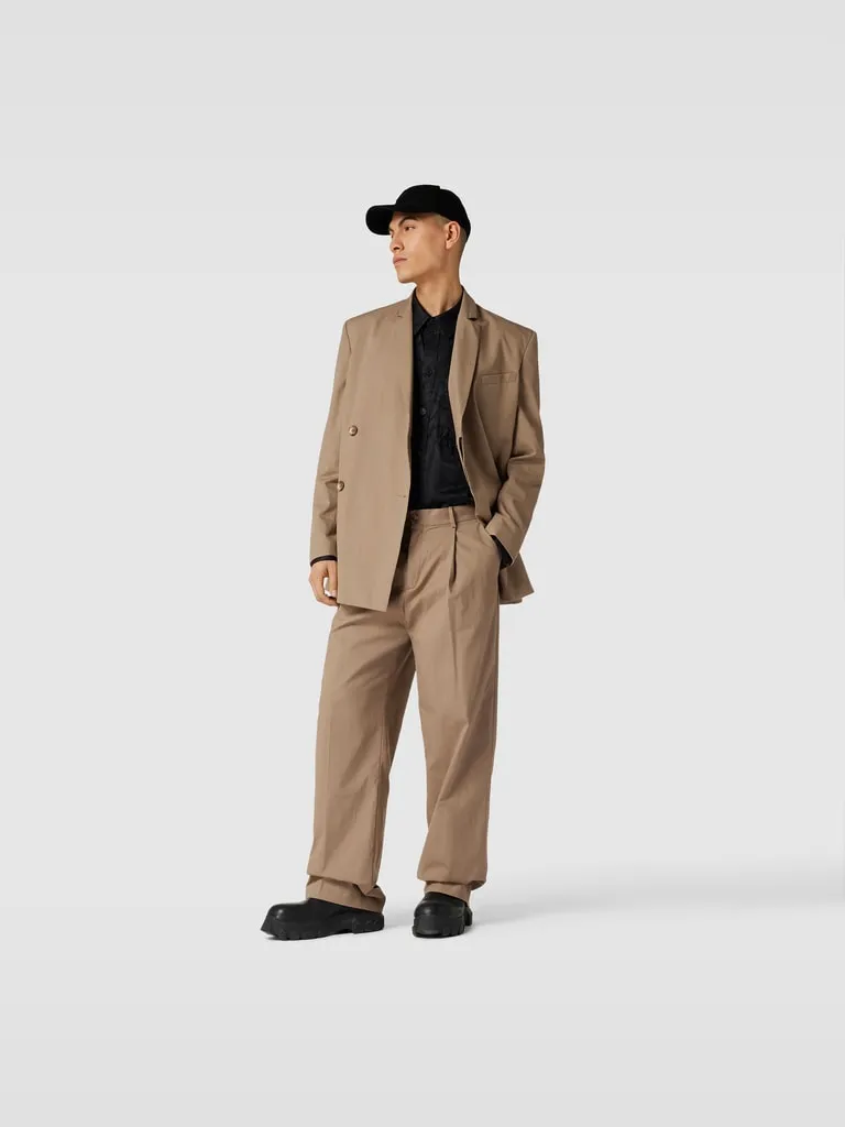 HAN Kjobenhavn Hose mit Bundfalten (hellbraun) online kaufen