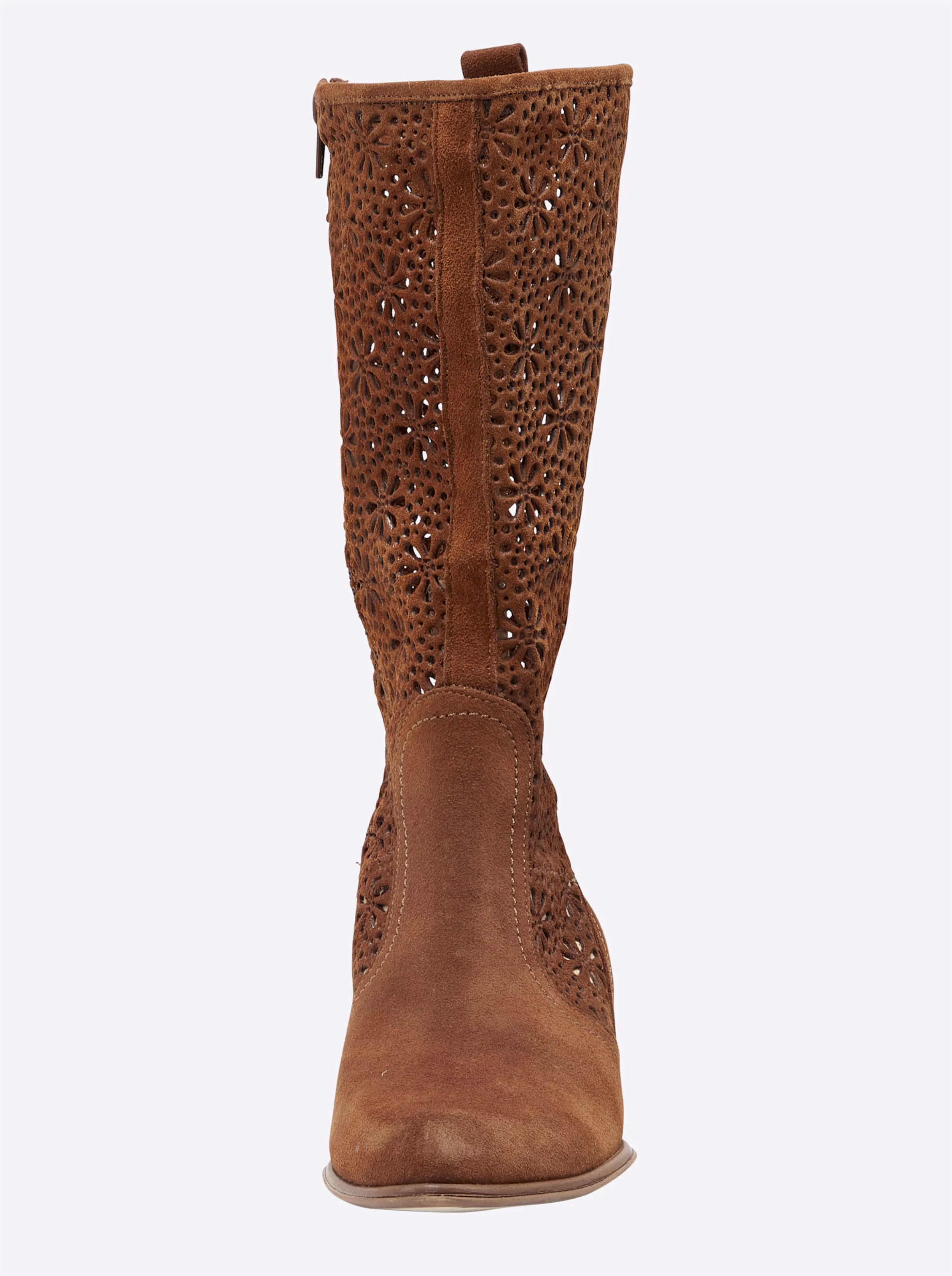 heine Stiefel in cognac