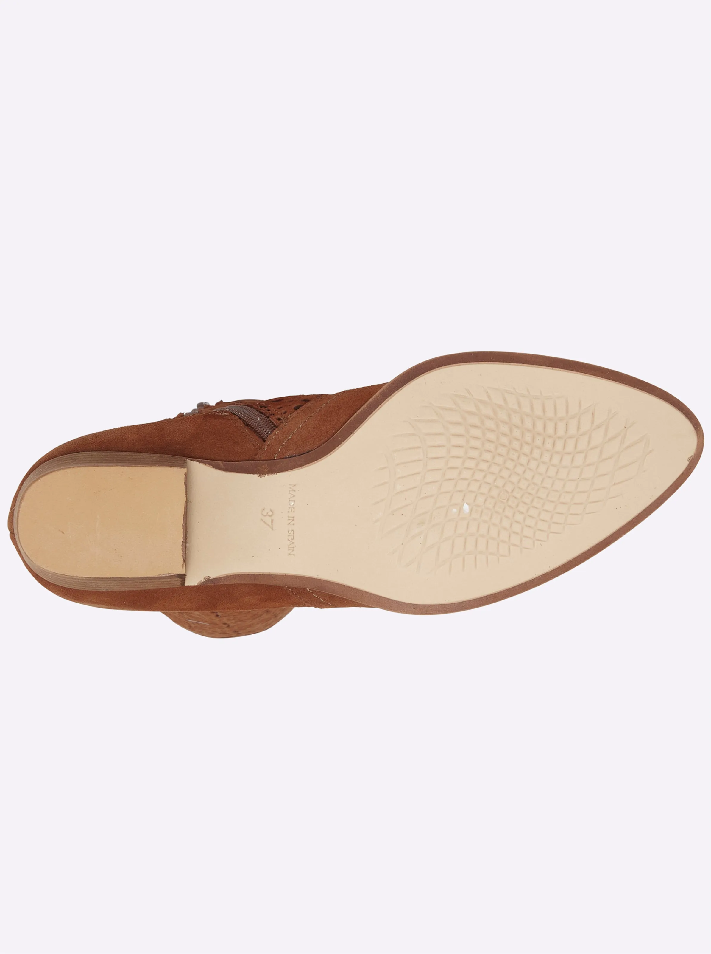 heine Stiefel in cognac