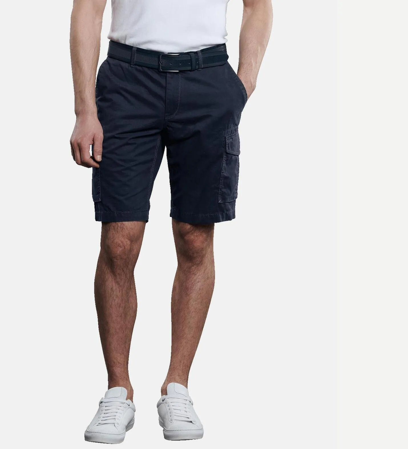 Herren engbers Bermuda mit seitlichen Taschen in Blau kaufen 32376