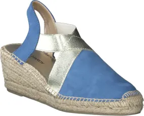 Keilabsatz-Sandalen für Damen 562142875673 (Blau)