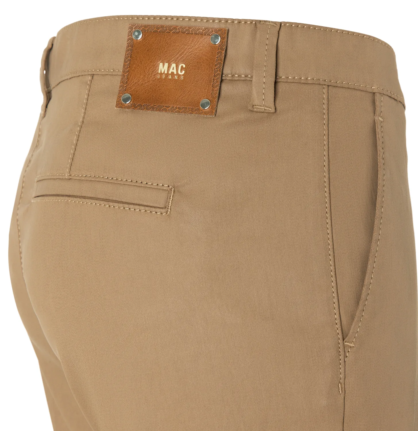 MAC JEANS - CHINO, Coated cotton tencel
