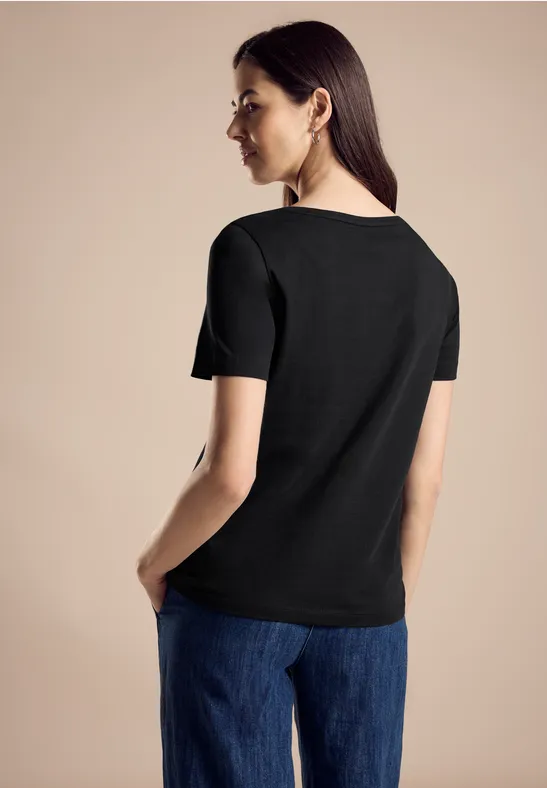 Street One T-Shirt mit Frontprint 